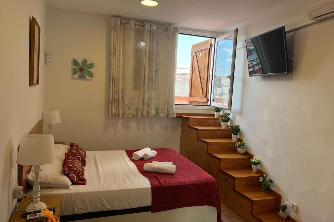 Cozy Studio with Amazing Terrace near plaza España Barcelona Zewnętrze zdjęcie