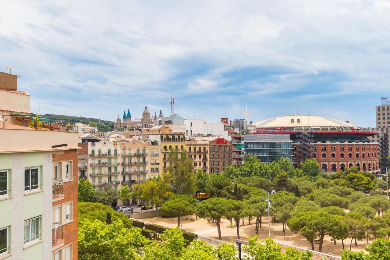 Cozy Studio with Amazing Terrace near plaza España Barcelona Zewnętrze zdjęcie